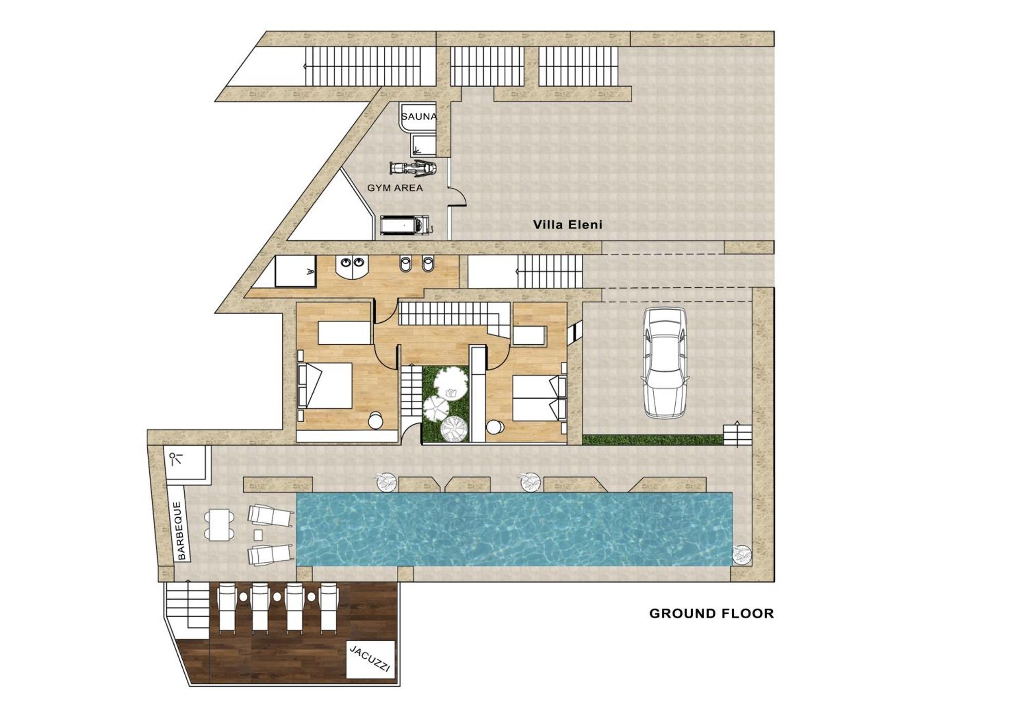 Beachfront Ravdoucha Epavlis Eleni Villa - Pool, Hot Tub, Gym, Sauna, Private Parking, Wifi Ханя Екстериор снимка