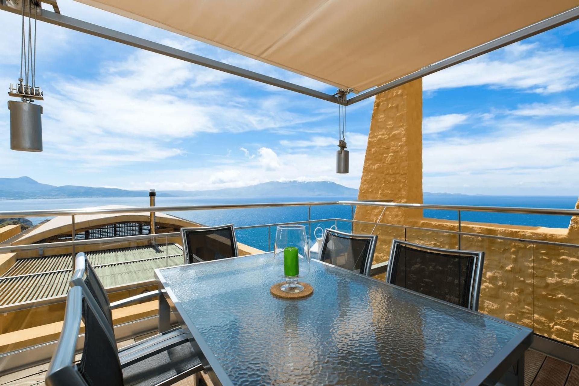 Beachfront Ravdoucha Epavlis Eleni Villa - Pool, Hot Tub, Gym, Sauna, Private Parking, Wifi Ханя Екстериор снимка